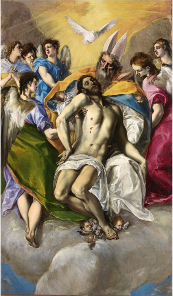 The Holy Trinity - El Greco (Domenikos Theotokopoulos)